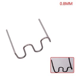 100pc Welding Nail Gun Nails Hot Stapler Staples 0.8/0.6mm For Plastic Welder Hot Welding Machine Welding Bumper Car Repair Kit