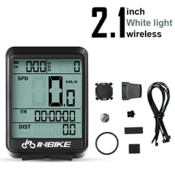 INBIKE Bike Computer Speedometers Waterproof Bicycle Odometers Computer Watch LED Digital Wireless Wired MTB Cycling Accessories