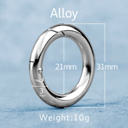 Luxury Titanium Car Key Chain Men Keychain Lightweight EDC Spin Key Ring Holder Buckle Male Father's Day Gift Jewelry Wholesale