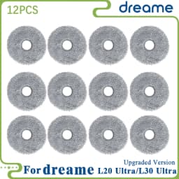 Dreame L20 Ultra/L20 Ultra Complete RLX41CE / L30 Ultra Parts Main Roller Side Brush Hepa Filter Mop Cloth Dust Bag