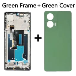 6.7'' P-OLED Edge50Fusion Display For Motorola Moto Edge 50 Fusion LCD Display Touch Screen Digitizer Assembly With Fingerprint