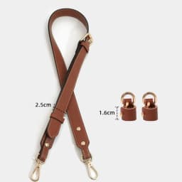 Handbag Transformation Accessories for Longchamp Short Handle Bag Punch-free Genuine Leather Crossbody Shoulder Strap Buckle