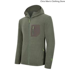 Fashionable and Versatile Warm Hooded Coats, High-quality Men's Zipper Coats for Fall/winter,Casual Sports Fitness Sweatshirts