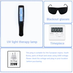 Home Use 311nm UVB Light Therapy Device Hospital Grade Skin Irradiation Machine One Button Operation