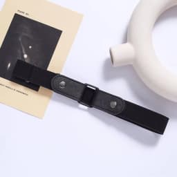 Adjustable Stretch Elastic Waist Band Invisible Belt Buckle-Free Belts for Women Men Jeans Pants Dress No Buckle Easy To Wear
