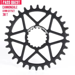 Pass Quest For CANNONDALE si ss 0mm 3mm Offset Bike Chainwheel 28T 30T 32T 34T 36T 38T 40T 42T bicycle Chainrings mtb Bike parts