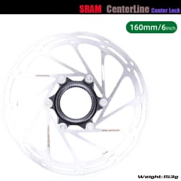 SRAM CenterLine Disc Brake Rotor Center Lock 200mm 180mm 160mm 140mm Center Line Discs Rotors Without Lockring