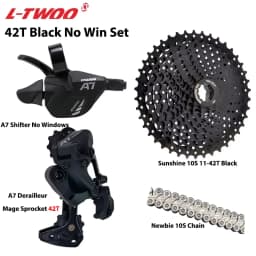LTWOO A7 1X10S Groupset 10 Speed Shift Lever Derailleur SUNSHINE Cassette 36T 42T 46T 50T VXM Chain for MTB Mountain Bike Parts