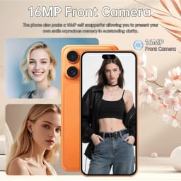 K-Touch Smartphone Android For M18 Pro Max 5G Cell Phone Mobile Phones 7.3 Inch Full Display 22GB RAM 2TB ROM 48MP Camera 7800mAh Battery Face ID 5G Dual SIM Unlocked GSM Android 15 Cell Phone with GPS WiFi