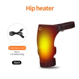Full-Wrap Hip Support Brace with Massager Pain Relief Buttock Muscle Relaxation Focused Hips Heating Massage