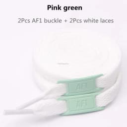 Original Shoelaces Combination White Flats laces and Shoe Decoration Suit Sneaker Shoelace Air Force one Shoes Accessories