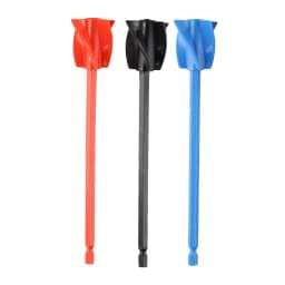 3Pc/set Epoxy Resin Mixer Paint Stirring Rod Putty Cement Paint Mixer Drill Attachment For Reusable Paint And Resin Mixer Paddle