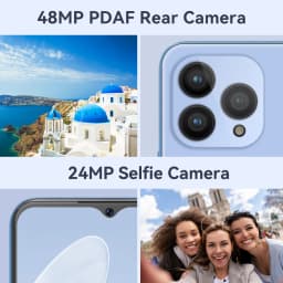Global Version Cubot P80 Smartphone 6.5" FHD+Screen Telephon Portable 16GB RAM(8GB+8GB)+256GB/512GB ROM 5200mAh 48MP Android 13