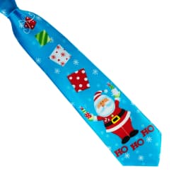 EASTEPIC Men's Neckties Light Thin Christmas Ties for Men Children's Toys Holiday Party Santa Claus Xmas Tree Snowflake Snowman