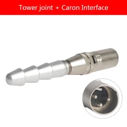 Reciprocating Linear Motor Parts M6 Suction Cup Adapter 3XLR Extension Rod for Telescopic Linear Actuator Attachment Holder