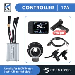 36V/48V 15-30A Waterproof KT Controller for Electric Bike with Light Function for Kunteng Ebike Accessories with Tf01u Display