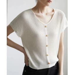 Senior sense of temperament V-neck ice silk knitwear women's summer casual loose short sleeve mulberry silk T-shirt slimming top