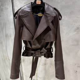 Women Casul Leather Jackets Short Windbreak Design Genuine Grained Sheep Leather Coats Lady