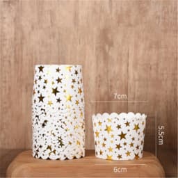 Muffin Cupcake Golden Pink Dot Paper Cup Cupcake Liner Baking Cup Wedding Party Cupcake Wrapper Tray Case Pirottini Per Muffin