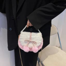 Yarn Crossbody Bag Kit Mesh Yarn Bag Kit Hand-Sewn Bag Kit Easy-To-Use For Beginner Crafting Gift For Girlfriend