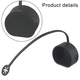 1pc Electric Vehicle Charger Port Cover Type 2 Protective Cover For EV Charging Station EVSE Connector Dust Cap