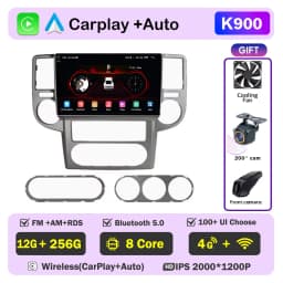 Car Radio Android For NISSAN X-TRAIL Xtrail 2003-2007 Carplay Auto Player Multimedia Video GPS Navigation Rear Camera Screen DVD