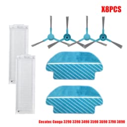 For Cecotec Conga 3290 3390 3490 3590 3690 3790 3890 Ultra Titanium Vital Vacuum Cleaner Main Side Brush Hepa Filter Spare Part