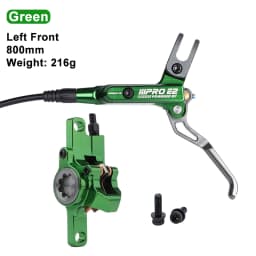 Bicycle Hydraulic Disc Brake 2 Piston MTB Brake Caliper IIIPRO E2 Mountain Bike Brake Oil Pressure 800/1550mm Front Rear Brake