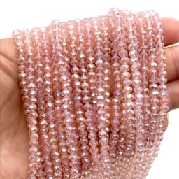 2 3 4 6 8mm Austria Faceted Crystal Beads Rondelle Loose Spacer Bracelets Earring DIY Glass Beads for Jewerly Making