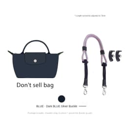 HAVREDELUXE Bag Strap For Longchamp Mini Bag Modified Strap Rope Free Punching 78cm Shoulder Strap havredeluxe
