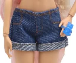 New 30cm 1/6 Doll Jeans Shorts Long Sleeves Simple and Loose Hoodie Set Daily Wear Clothes for Barbies Doll Accessories
