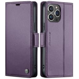 CaseMe Wallet Case for iPhone 16 15 14 Pro Max Plus 13 12 Mini Premium PU Leather Flip Case Magnetic Credit Card Holder Cover