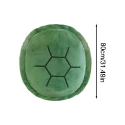 80cm Turtle Shell Plush Cushion Cozy Wearable Sleeping Pillow Soft Tortoise Plush Blanket Home Room Decor For Home Sofa Bed