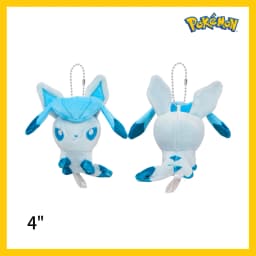 Mimikyu Eevee Plush Keychain Pocket Monster Cos Eeveelution Snorlax Doll Anime Pendant For Fan Collectible Sylveon Present Decor