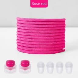 No tie Shoeaces Elastic Round Tieless Shoe Laces Sneakers Spring Lock Shoelace Quick Without ties Shoe Lace For Kids Adult New