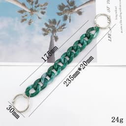 1pcs muticolor string Shoe Decoration Buckle Charms plastic lace Accessories DIY Combination for phone bag child kid unisex gift