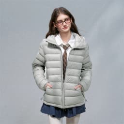 Lightweight Puffer Jacket Women Slim Fit Quilted Thin Winter Coat Hooded Casual Warm Inner Down Outerwear Cotton Parkas куртка