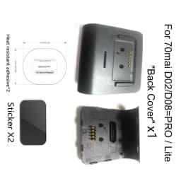 for 70mai pro Back Cover for 70mai Lite D02 / for 70mai Lite D08 Back Cover