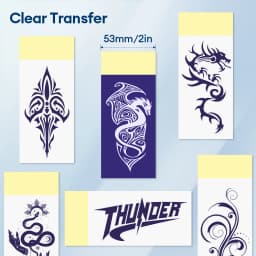 2Inch Tattoo Paper 50mm Mini Tattoo Transfer Papers For C50 Mini Portable Thermal Printer Stencil Transfer Paper Template Copier