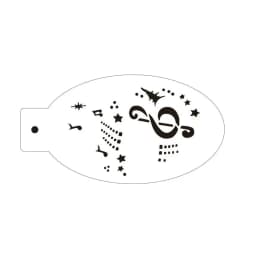 PET Stencil For Face Body Face Painting Paint Reusable Templates For Body Arts Cosplay Halloween Christmas Party
