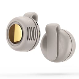 MF019 Mini Whirlwind Portable Snap On Charging Fan Waist Clip Mini Whirlwind Fan 3-Speed Handsfree Silent Strong Wind