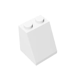 Gobricks GDS-620 ROOF TILE 2X2X2/65 DEG. compatible with lego 3678 children's DIY Educational Building Blocks