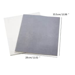 E0BF Pack of 2 Gray and Bead Mats Flocking Mat Tool for Beading Enthusiasts