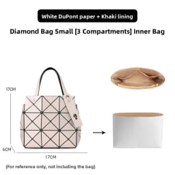 Extended Diamond Boston Bag Six-Grid Ten-Grid Shoulder Strap Lengthened Chain Belt for Three Houses Life