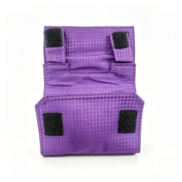 2026 Black Slim Belt Wallet Zero Bulk Anti Theft Belt Clip Hook And Loop Hidden Compartment