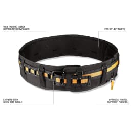 TOUGHBUILT Belt Series TB-CT-40 TB-CT-40P TB-CT-401 TB-CT-401P TB-CT-42 Electrician Specific Waist Strap