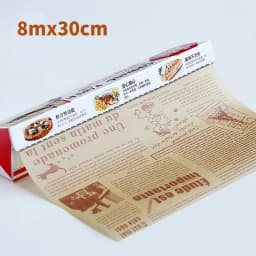 5/8/10/20m Parchment Paper Baking Sheets Non-Stick Precut Baking Liners for Oven Air Fryer Grilling Mat Steaming Bread Cookies