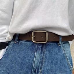 PU Leather Belt for Women's Black Brown Trousers Belt for Jeans Casual Fashion Belts Vintage Strap High Quality Female Waistband