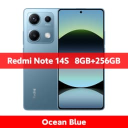 Xiaomi Redmi Note 14S Smartphone Global Version MTK Helio G99 200MP Camera 120Hz 6.67" AMOLED Display 67W 5000mAh