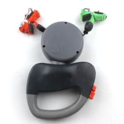 3m Dual Leash Pet Retractable Automatic Winding Rope Dogs Walking Traction Leash Accessory